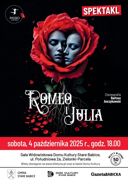Romeo i Julia- spektakl baletowy Teatru Tańca PASSIO