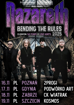 Nazareth - Bending The Rules Tour 2025