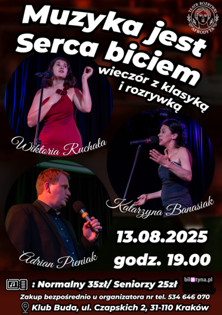 "Muzyka jest Serca biciem"- wieczór z klasyką i rozrywką