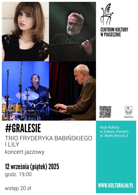#GRALESIE. TRIO FRYDERYKA BABIŃSKIEGO I LILIANA SZCZECH