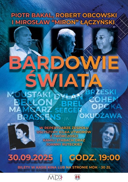 Koncert "Bardowie Świata"