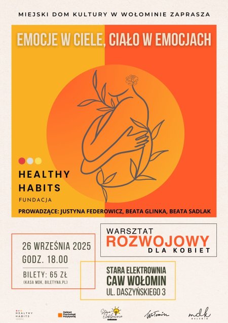 warsztat rozwojowy | "Emocje w ciele, ciało w emocjach"