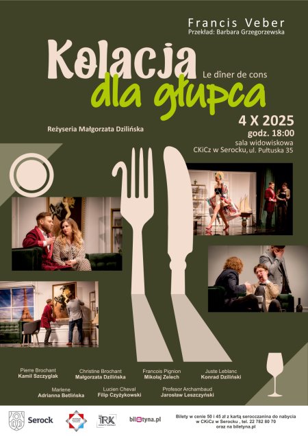 Kolacja dla głupca - Teatr Rozmyty Kontrast