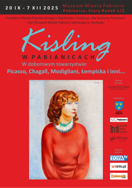 Kisling w Pabianicach. W doborowym towarzystwie: Picasso, Modigliani, Chagall, Łempicka i inni… - oprowadzenie z przewodnikiem