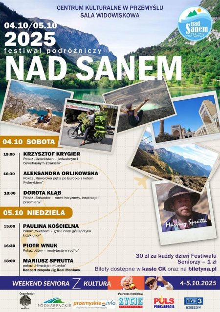 Festiwal Podróżniczy Nad Sanem 2025