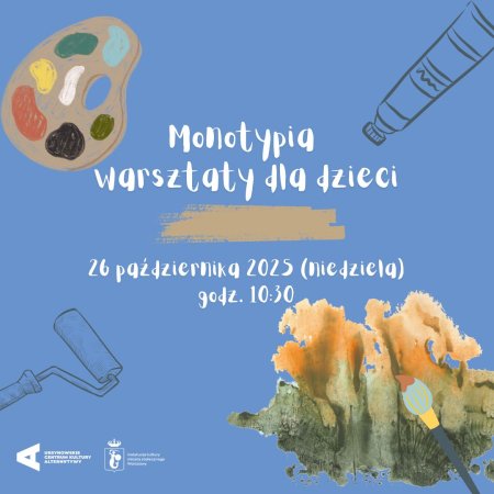 „Monotypia” | warsztaty dla dzieci