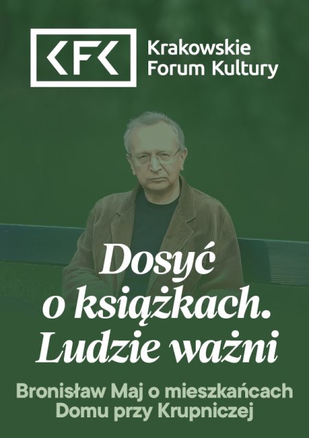 Maj o mieszkańcach Domu przy Krupniczej | Dosyć o książkach. Ludzie ważni