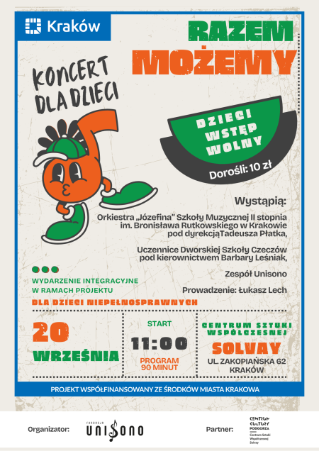 Koncert dla dzieci "Razem Możemy"