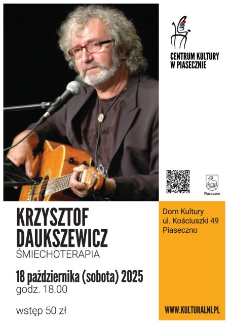 KRZYSZTOF DAUKSZEWICZ. ŚMIECHOTERAPIA.