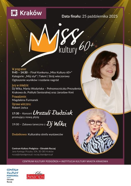 Miss Kultury 60+ - finał konkursu