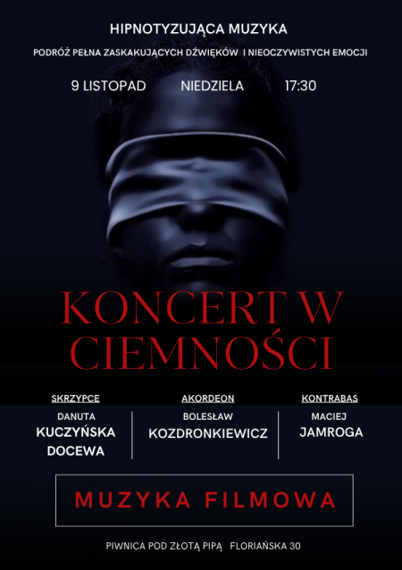 Koncert w ciemności - muzyka filmowa