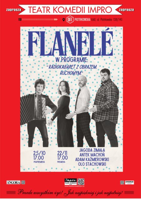 Flanelé: Radiokabaret z obrazem. ruchomym | PRAPREMIERA