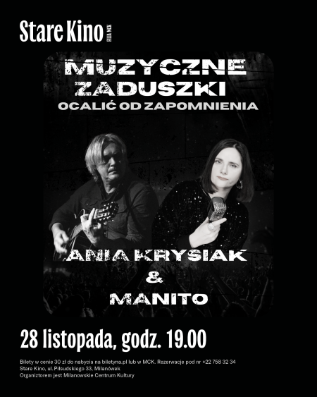 Koncert - Zaduszki Muzyczne - Ocalić od zapomnienia