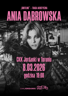 Ania Dąbrowska - trasa akustyczna