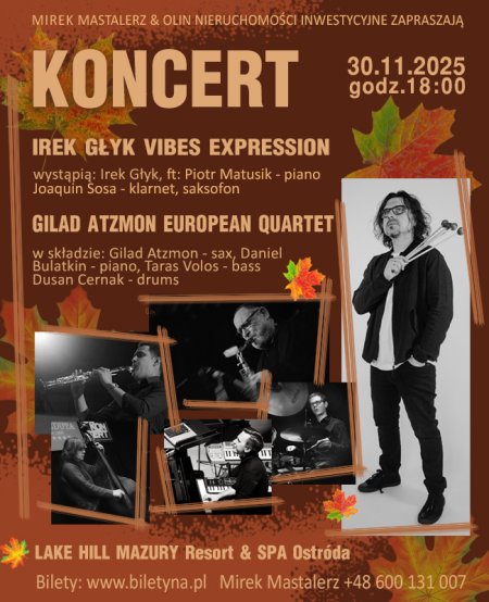 Irek Głyk Vibes Expression & Gilad Atzmon European Quartet