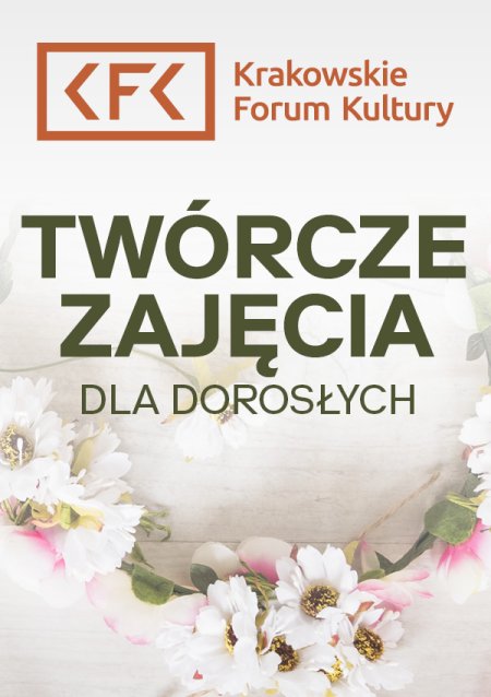 Twórcze zajęcia dla dorosłych - Malowana podstawka na świece