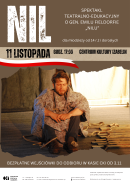 NIL- monodram Krzysztofa Stanio