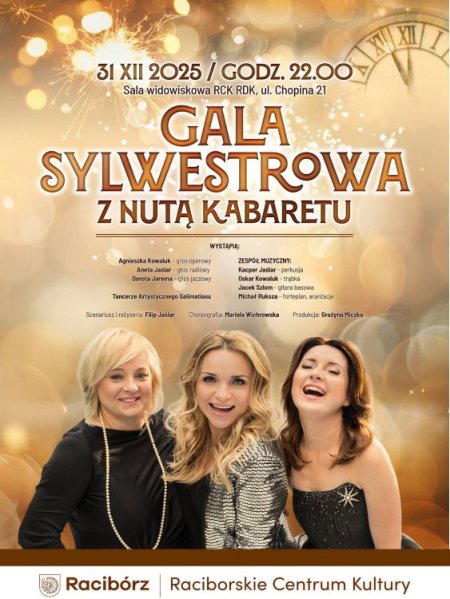 GALA SYLWESTROWA z nutą kabaretu