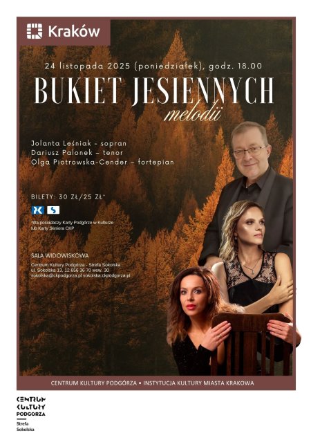 Koncert „Bukiet jesiennych melodii”