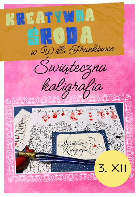 Kreatywna środa: „Świąteczna kaligrafia”