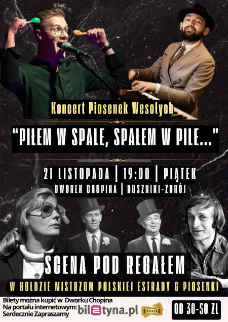 Gala Piosenki Kabaretowej | Artyści Sceny pod Regałem w hołdzie Mistrzom Polskiej Piosenki