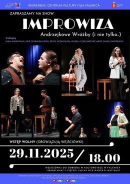 IMPROWIZA: Andrzejkowe Wróżby (i Nie Tylko) w WCK Falenica