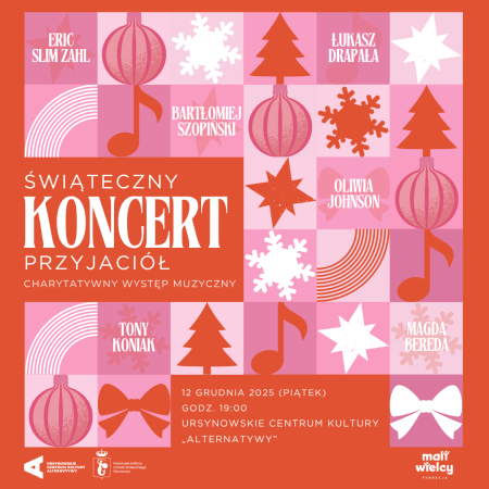 „Świąteczny koncert przyjaciół” | charytatywny występ muzyczny