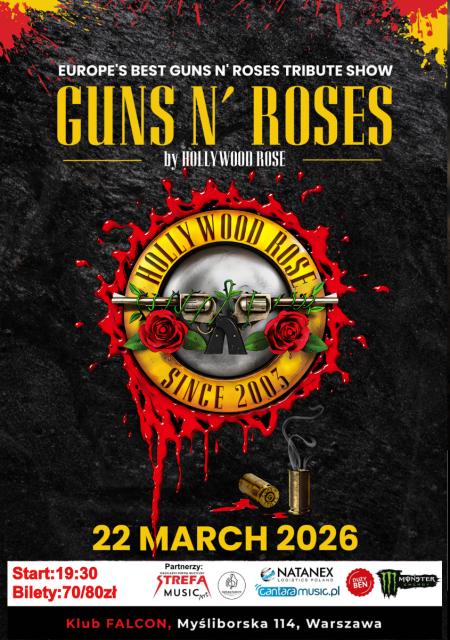GUNS N 'ROSES Tribute Show by Hollywood Roses