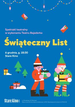 Świąteczny list - Teatr Bajaderka