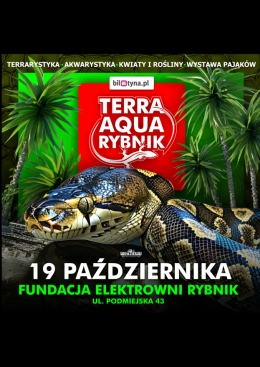 Terra Aqua Rybnik / Targi akwarystyki / Wystawa pająków / Rośliny doniczkowe