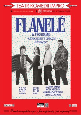 Flanelé: Radiokabaret z obrazem. ruchomym | PRAPREMIERA