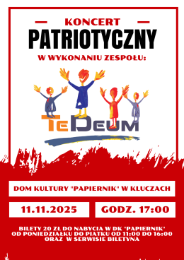 Koncert Patriotyczny Zespołu TeDeum