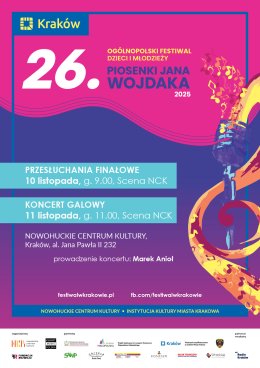 Koncert galowy - 26. Ogólnopolski Festiwal Dzieci i Młodzieży „Piosenki Jana Wojdaka”