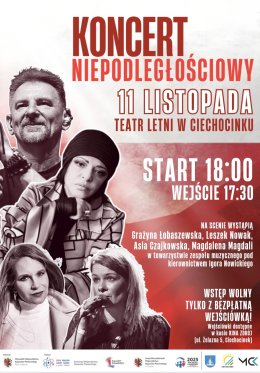 KONCERT NIEPODLEGŁOŚCIOWY W CIECHOCINKU