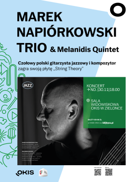MAREK NAPIÓRKOWSKI “STRING THEORY” feat. Melanidis Quintet