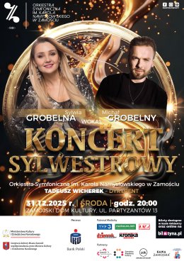 Koncert Sylwestrowy - Sylwia Przetak i Michał Grobelny
